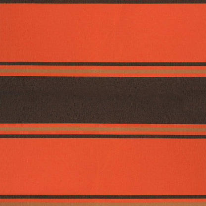 Tenda Retrattile Arancione Marrone 3,5x2,5m Tessuto e Alluminio