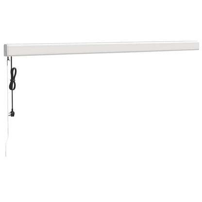 Tenda Retrattile Arancione e Marrone 4,5x3m Tessuto e Alluminio