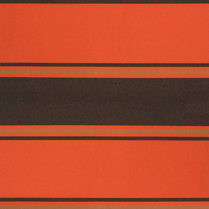 Tenda Retrattile Arancione e Marrone 4,5x3m Tessuto e Alluminio