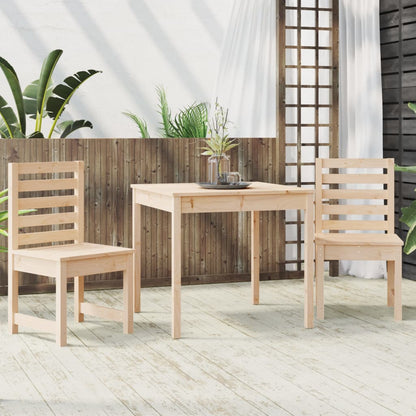 Set Bistrot da Giardino 3 pz in Legno Massello di Pino - homemem39