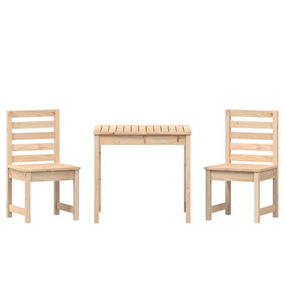 Set Bistrot da Giardino 3 pz in Legno Massello di Pino - homemem39