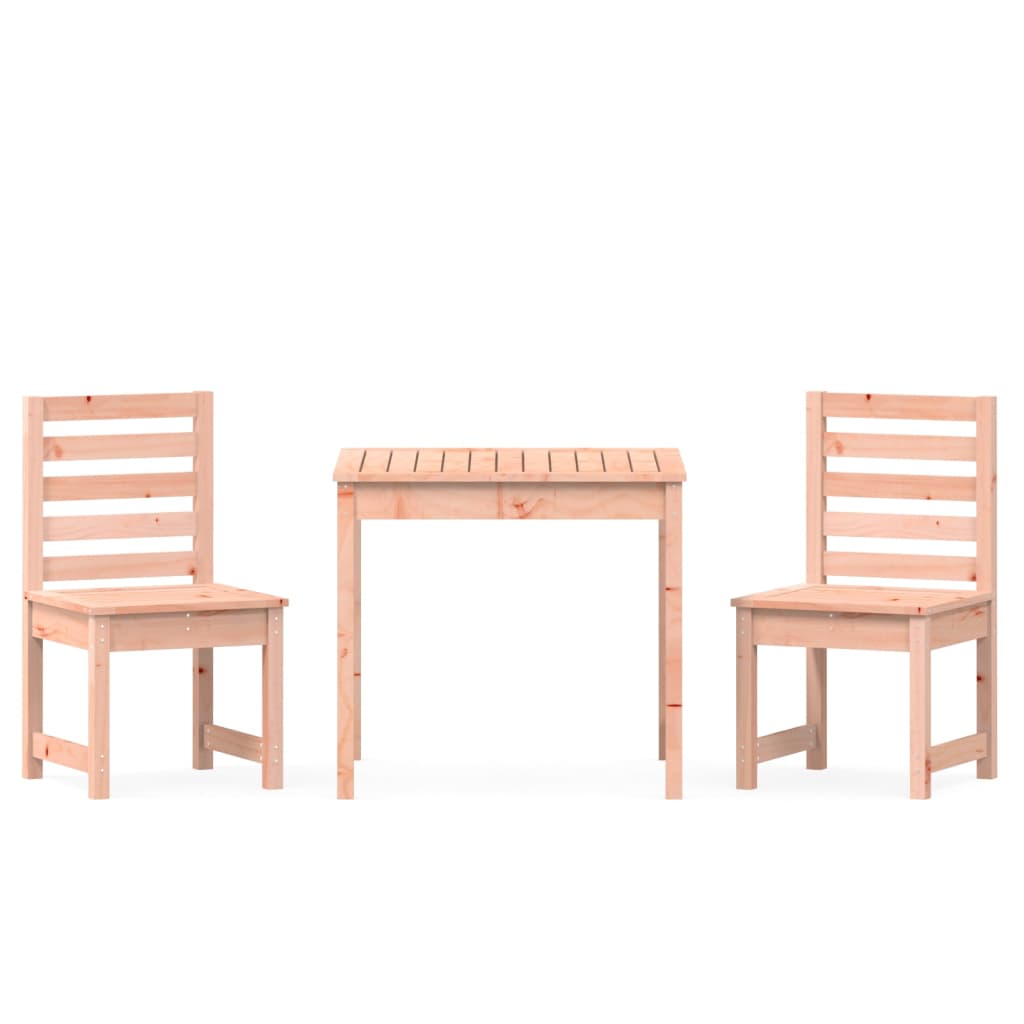 Set Bistrot da Giardino 3 pz in Legno Massello di Douglas - homemem39