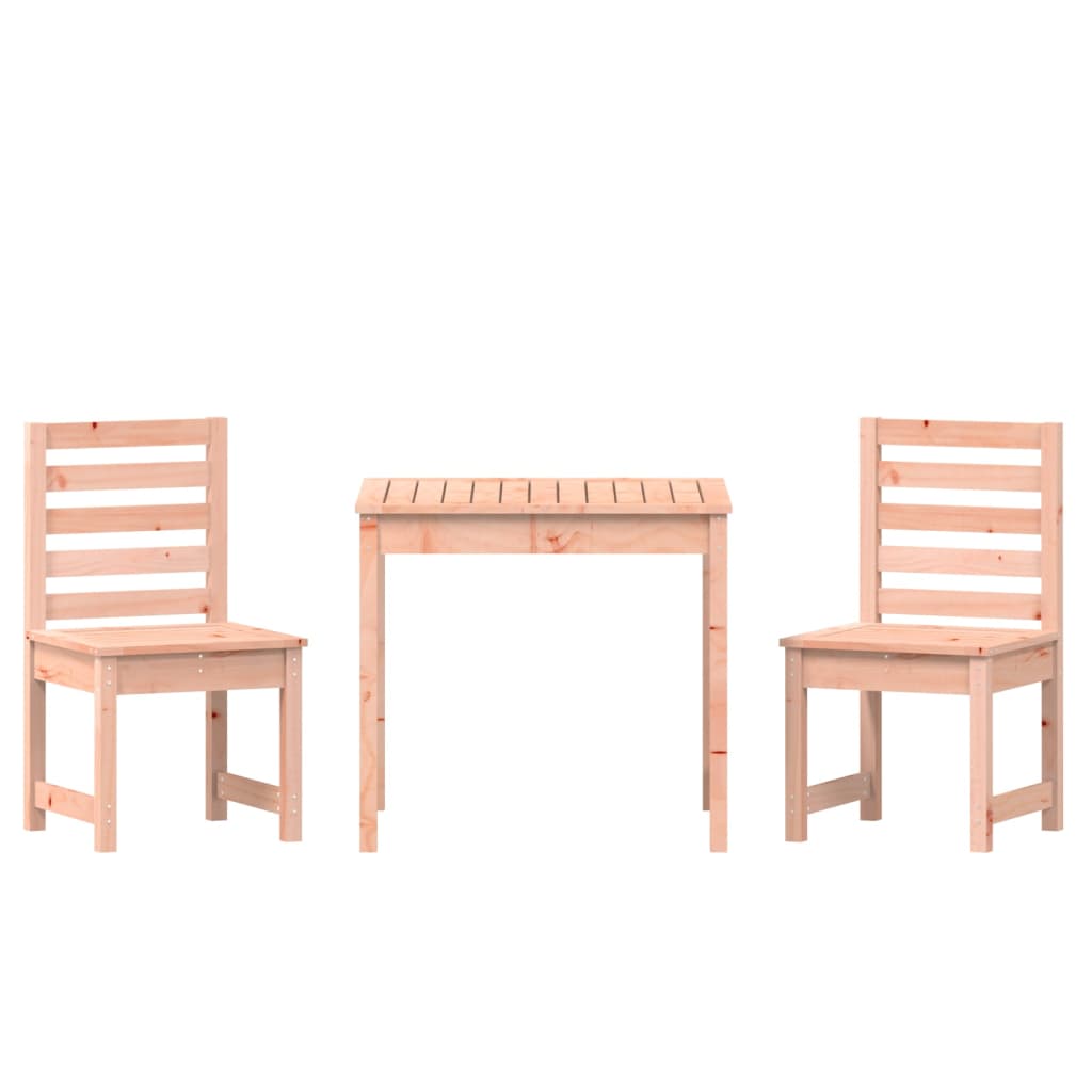 Set Bistrot da Giardino 3 pz in Legno Massello di Douglas - homemem39