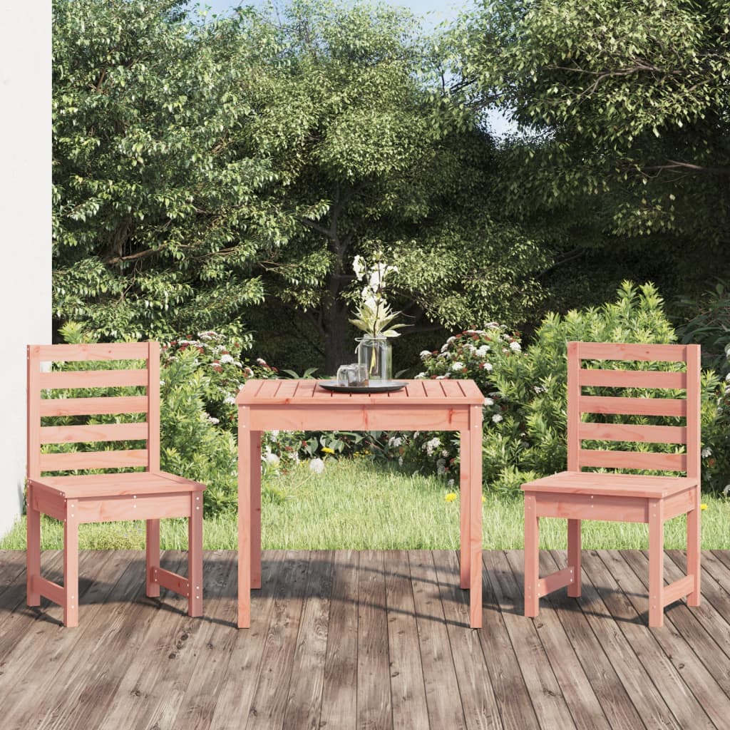 Set Bistrot da Giardino 3 pz in Legno Massello di Douglas - homemem39