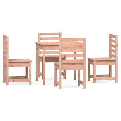 Set da Pranzo per Giardino 5 pz in Legno Massello di Douglas - homemem39