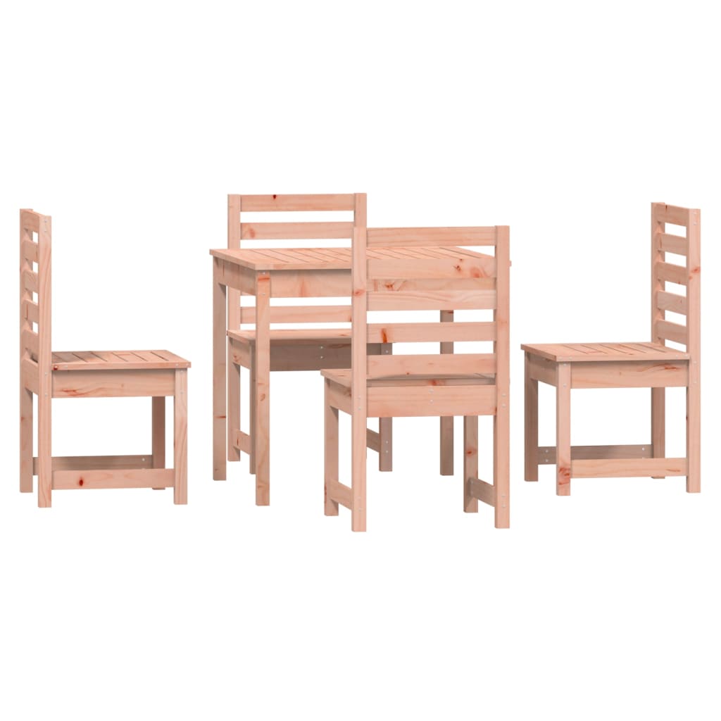 Set da Pranzo per Giardino 5 pz in Legno Massello di Douglas - homemem39