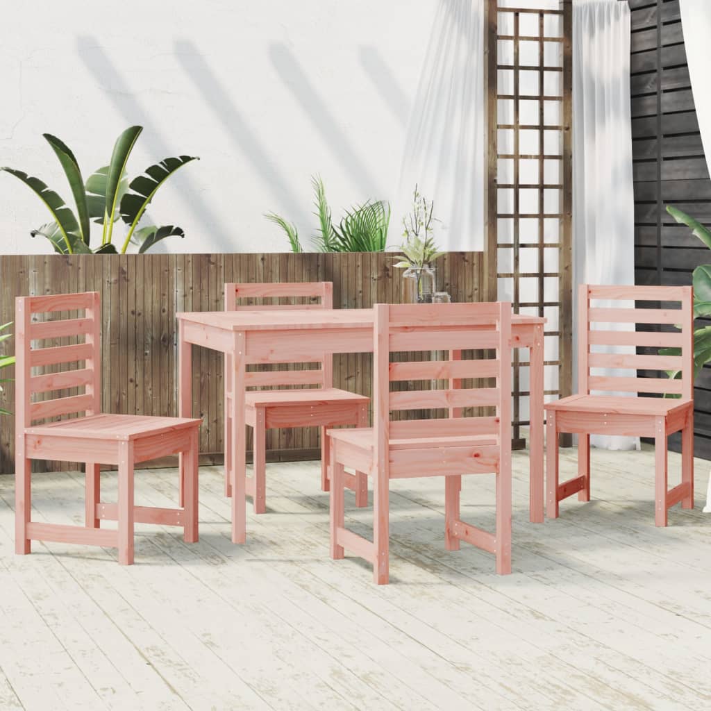 Set da Pranzo per Giardino 5 pz in Legno Massello di Douglas - homemem39
