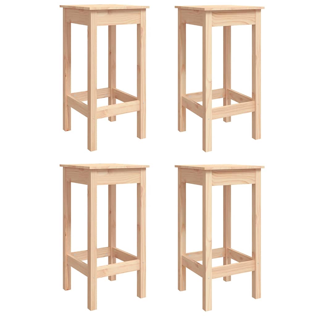 Set Bar da Giardino 5 pz in Legno Massello di Pino | homemem39