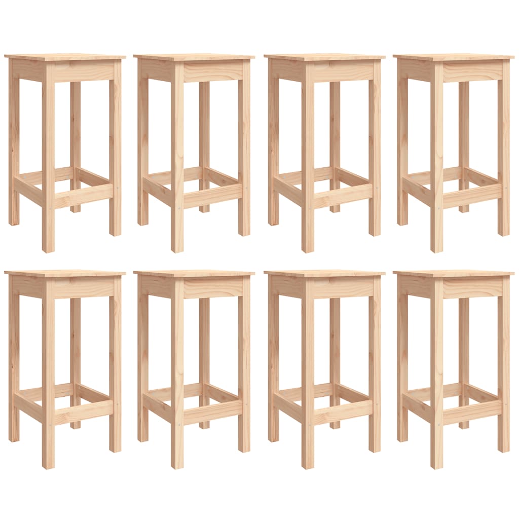 Set Bar da Giardino 9 pz in Legno Massello di Pino - homemem39