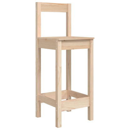 Set Bar da Giardino 9 pz in Legno Massello di Pino | homemem39