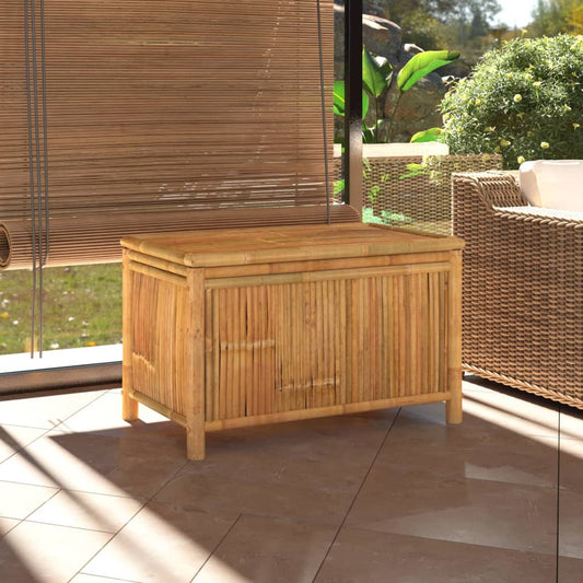 Contenitore Portaoggetti da Giardino 90x52x55 cm in Bambù - homemem39