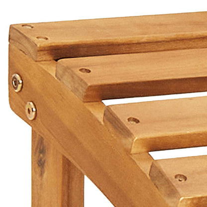 Sedia Adirondack Giardino con Poggiapiedi Legno Massello Acacia - homemem39