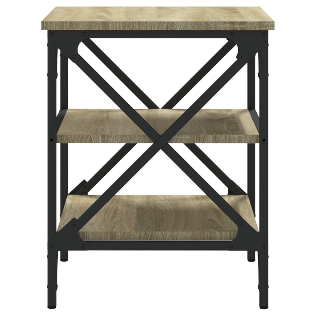 Tavolini 2 pz Rovere Sonoma 40x42x50 cm in Legno Multistrato - homemem39