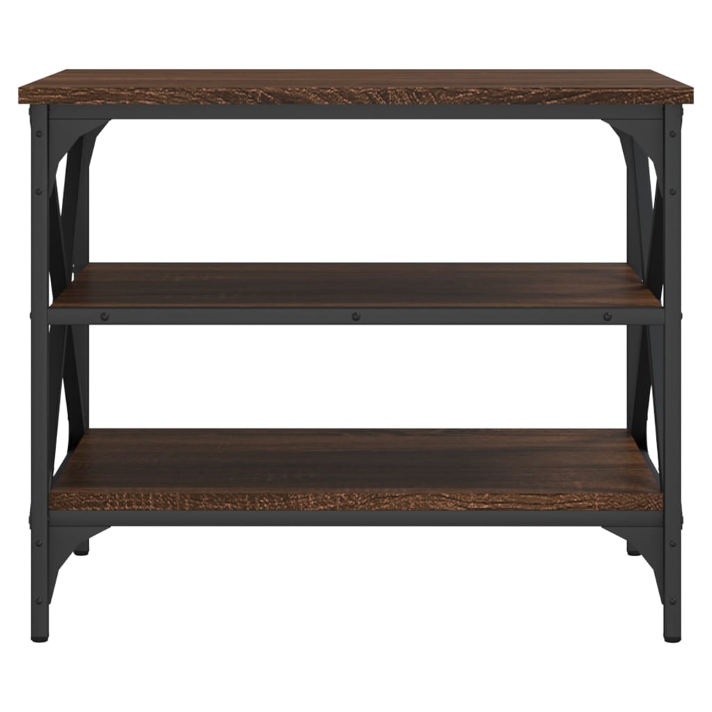 Mobile Porta TV Rovere Marrone 60x40x50 cm in Legno Multistrato - homemem39