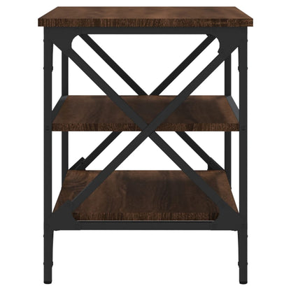 Mobile Porta TV Rovere Marrone 60x40x50 cm in Legno Multistrato - homemem39