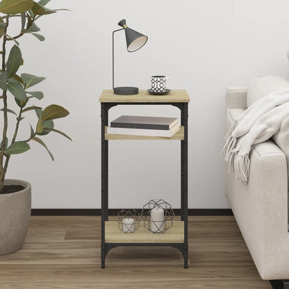 Tavolino Rovere Sonoma 40x30x75 cm in Legno Multistrato - homemem39