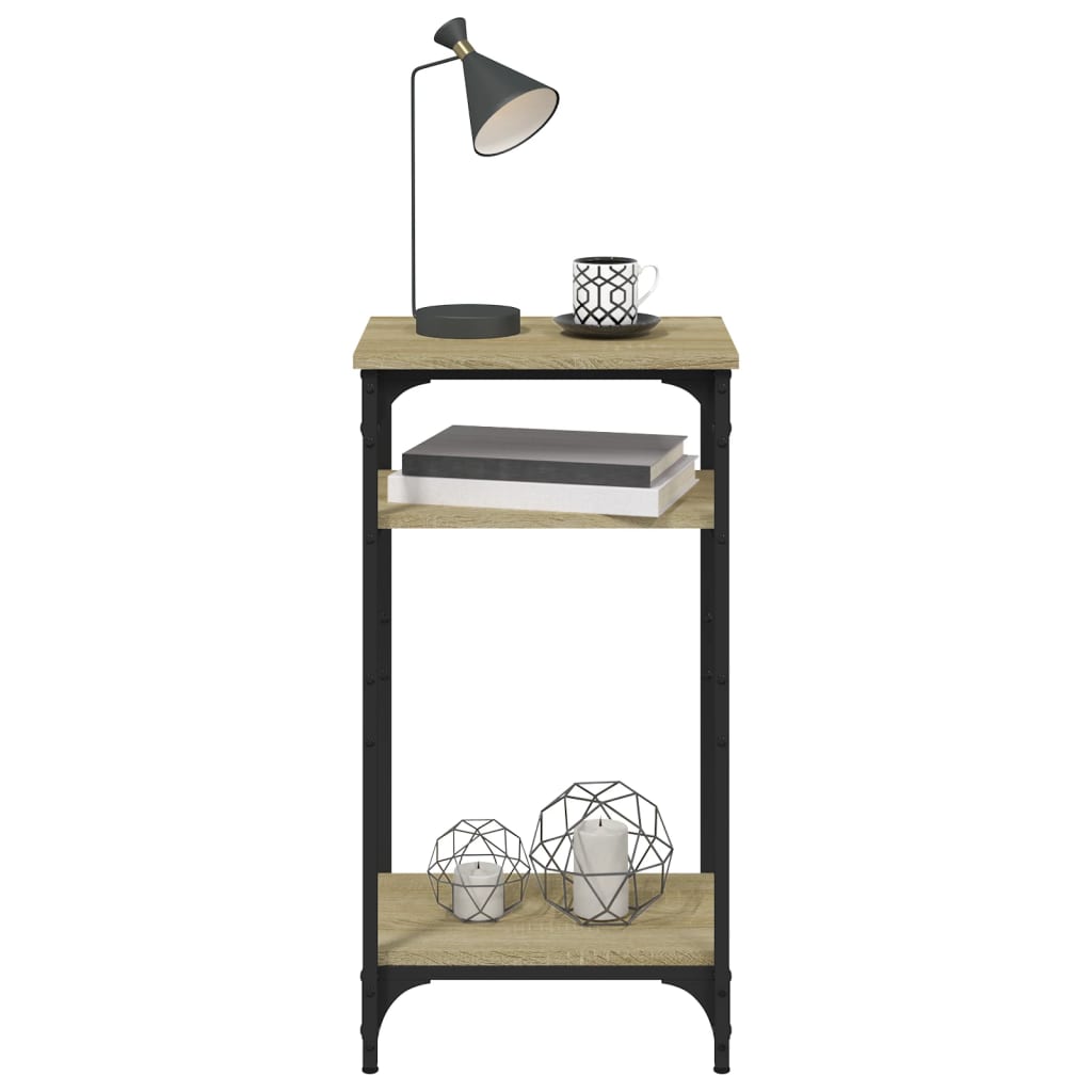 Tavolino Rovere Sonoma 40x30x75 cm in Legno Multistrato - homemem39