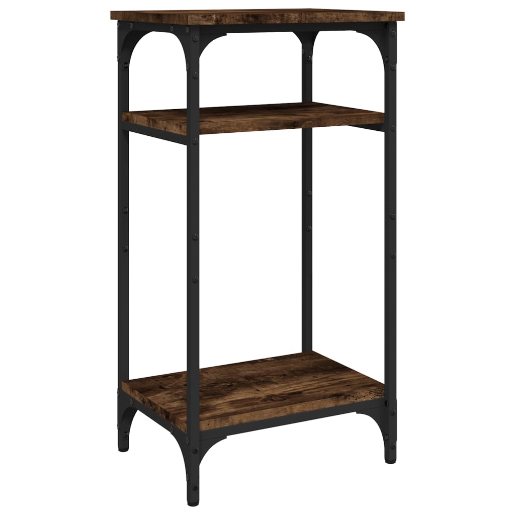 Tavolino Rovere Fumo 40x30x75 cm in Legno Multistrato - homemem39