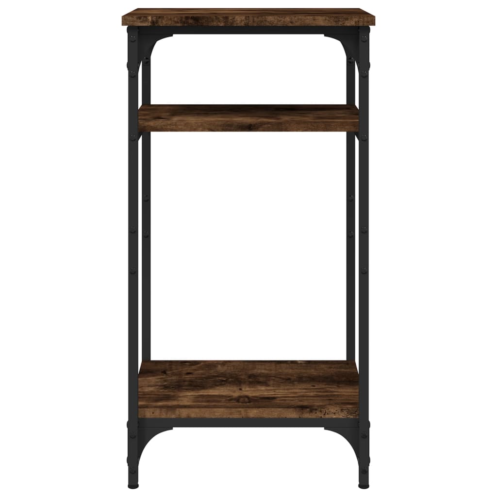 Tavolino Rovere Fumo 40x30x75 cm in Legno Multistrato - homemem39