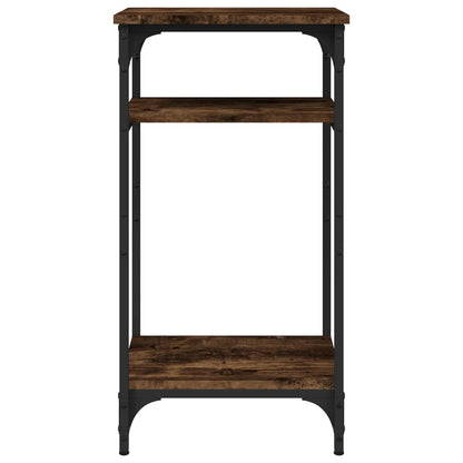 Tavolino Rovere Fumo 40x30x75 cm in Legno Multistrato - homemem39