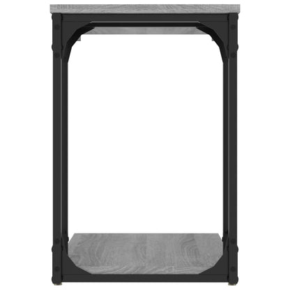 Tavolino Grigio Sonoma 50x35x52 cm in Legno Multistrato - homemem39