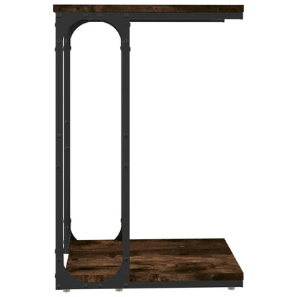 Tavolino Rovere Fumo 40x30x60 cm in Legno Multistrato - homemem39