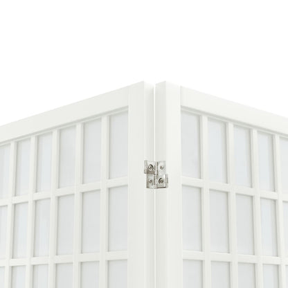 Divisorio Pieghevole 6 Pannelli Stile Giapponese 240x170 Bianco - homemem39