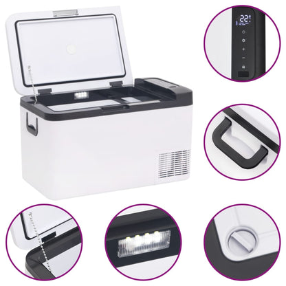 Borsa Frigo con Manico Nera e Bianca 25 L in PP e PE | homemem39