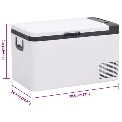 Borsa Frigo con Manico Nera e Bianca 25 L in PP e PE | homemem39