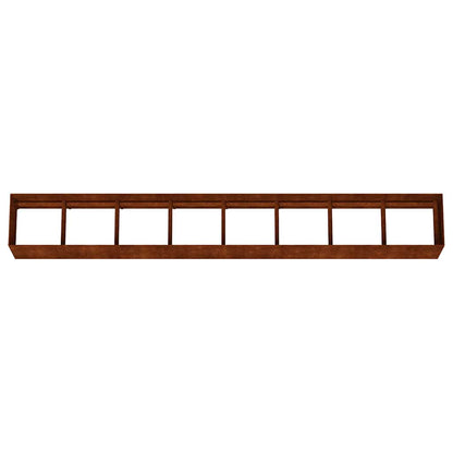 Fioriera Rialzata da Giardino 360x40x40 cm in Acciaio Corten | homemem39