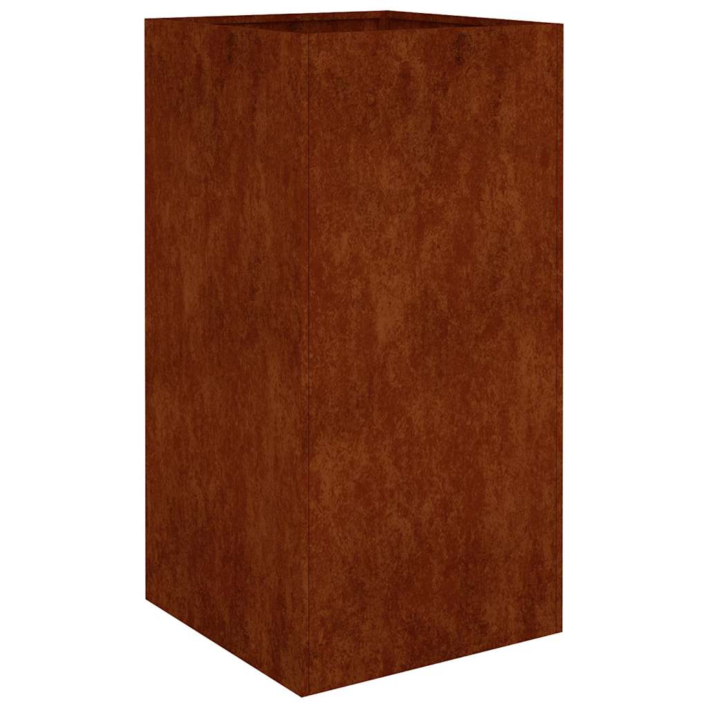 Fioriera 40x40x80 cm in Acciaio Corten | homemem39