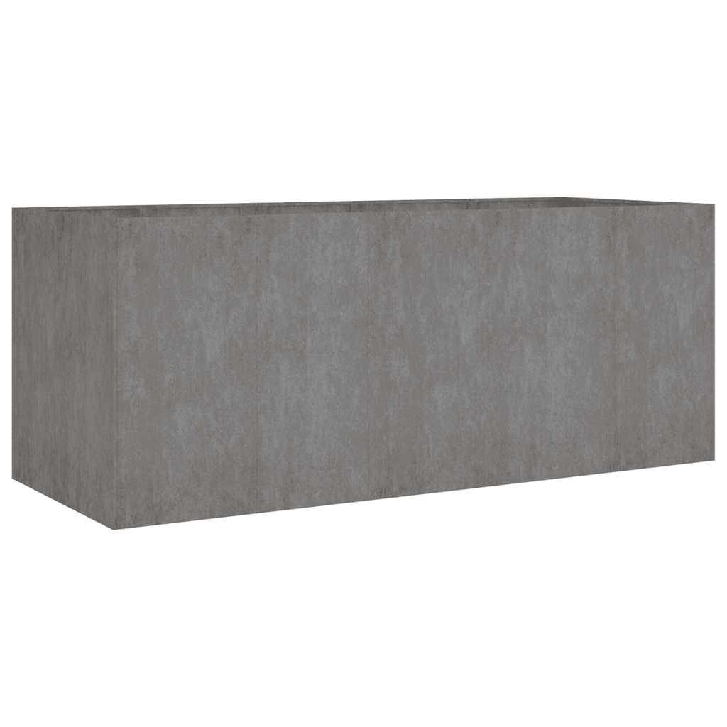 Fioriera Rialzata da Giardino 200x80x80 cm in Acciaio Corten | homemem39