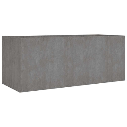 Fioriera Rialzata da Giardino 200x80x80 cm in Acciaio Corten | homemem39