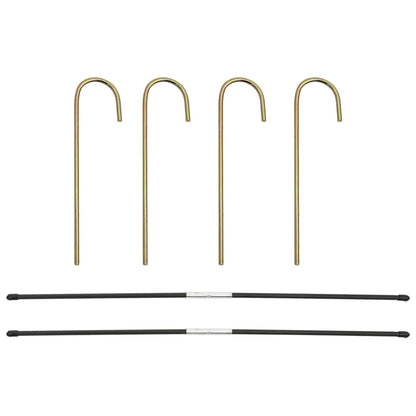 Porta da Calcio con Bersagli 120x80x80 cm in Poliestere - homemem39