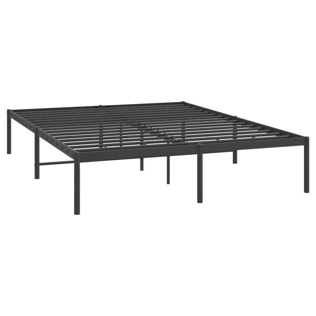 Giroletto in Metallo Nero 160x200 cm | homemem39
