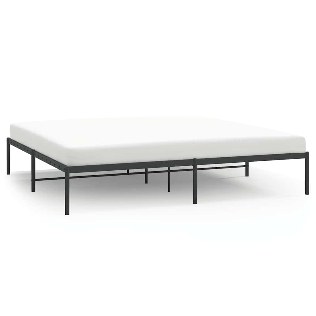 Giroletto Metallo Nero 180x200 cm | homemem39