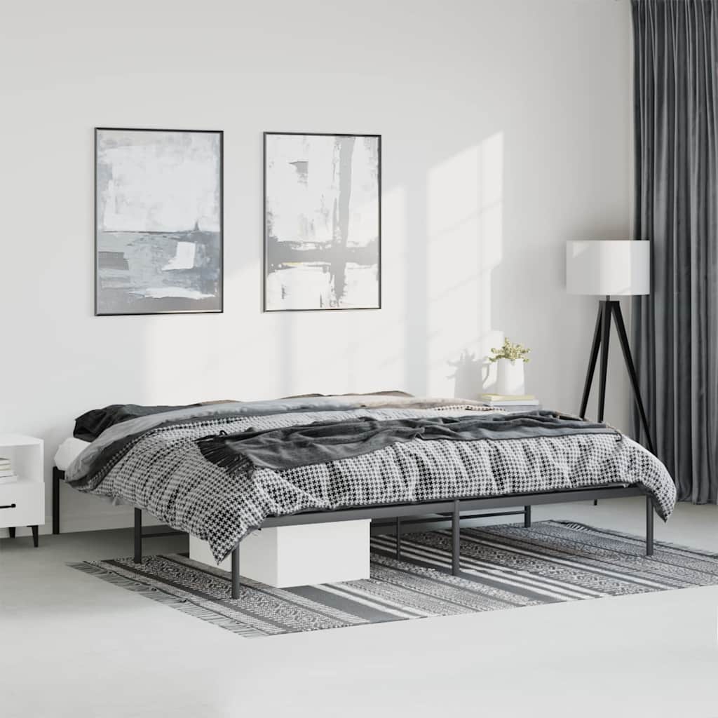 Giroletto in Metallo Nero 193x203 cm