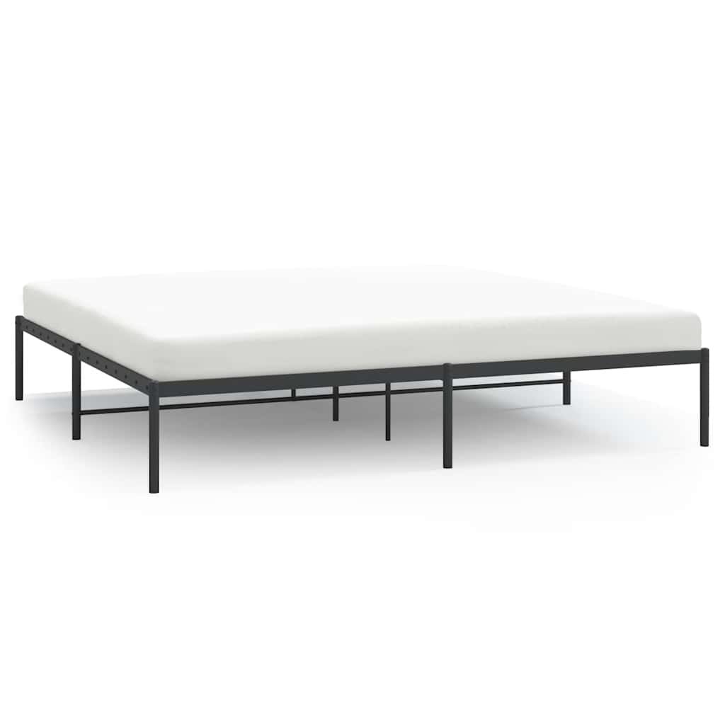 Giroletto in Metallo Nero 200x200 cm | homemem39