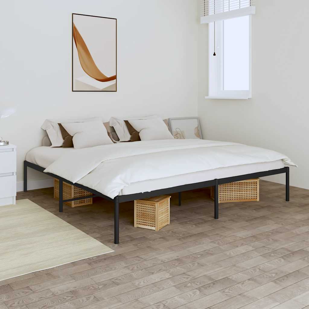 Giroletto in Metallo Nero 200x200 cm | homemem39