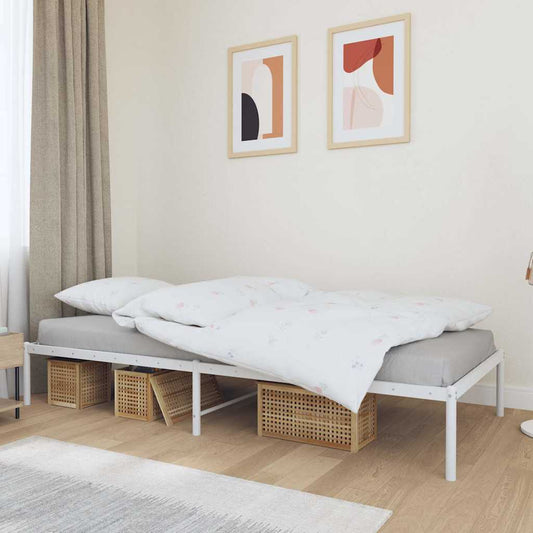 Giroletto in Metallo Bianco 90x200 cm | homemem39