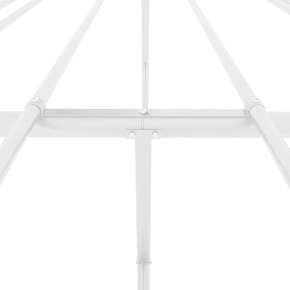 Giroletto in Metallo Bianco 120x200 cm | homemem39