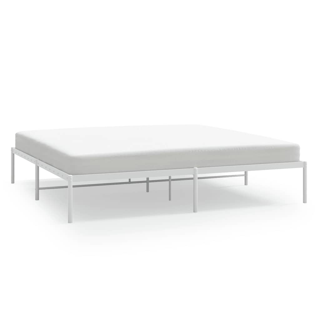 Giroletto Metallo Bianco 183x213 cm - homemem39