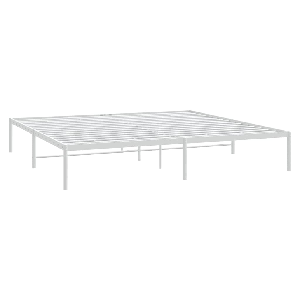 Giroletto Metallo Bianco 183x213 cm - homemem39