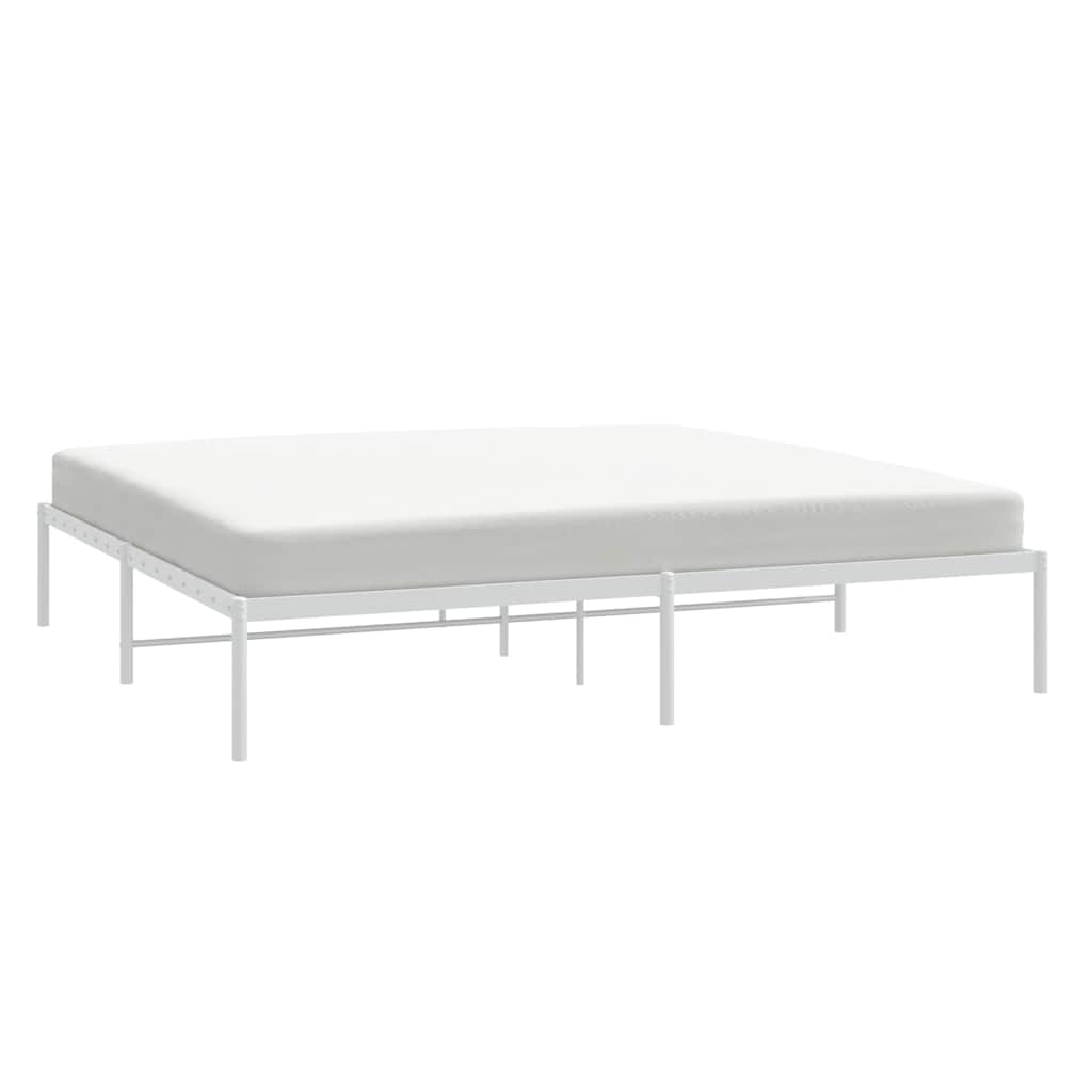 Giroletto Metallo Bianco 183x213 cm - homemem39
