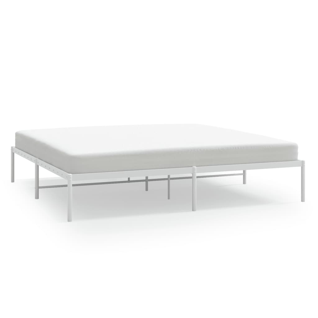 Giroletto Metallo Bianco 193x203 cm - homemem39