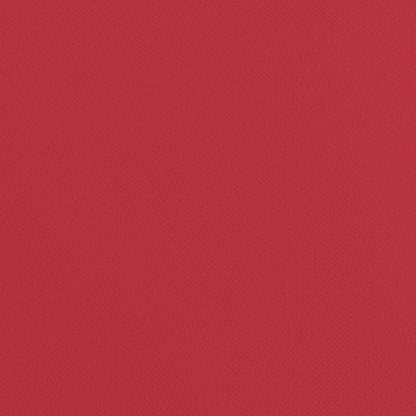 Lettino Prendisole Pieghevole Rosso in Tessuto Oxford e Acciaio - homemem39