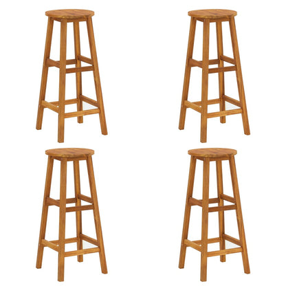 Set da Bar da Giardino 5 pz in Legno Massello di Acacia | homemem39