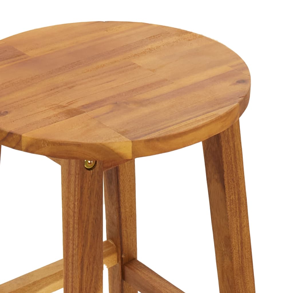 Set da Bar da Giardino 5 pz in Legno Massello di Acacia | homemem39