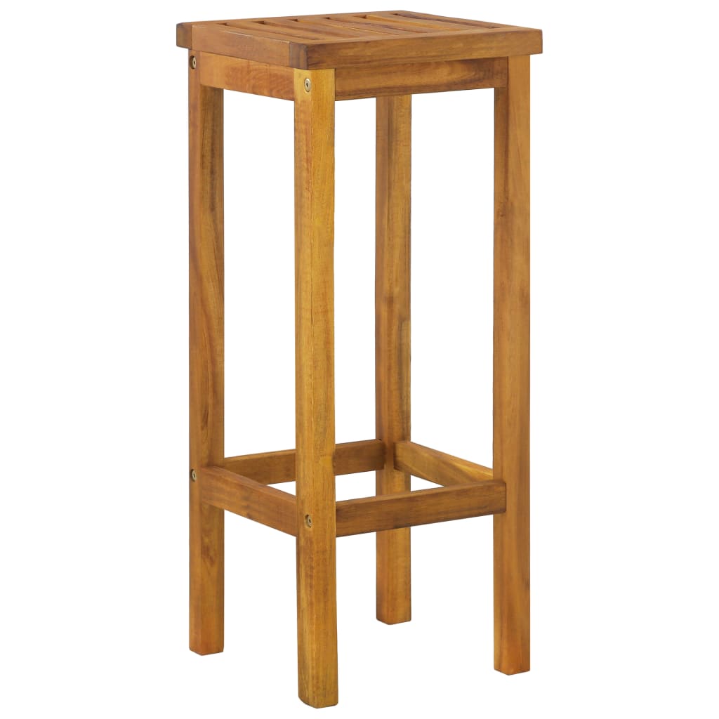 Set da Bar da Giardino 3 pz in Legno Massello di Acacia | homemem39