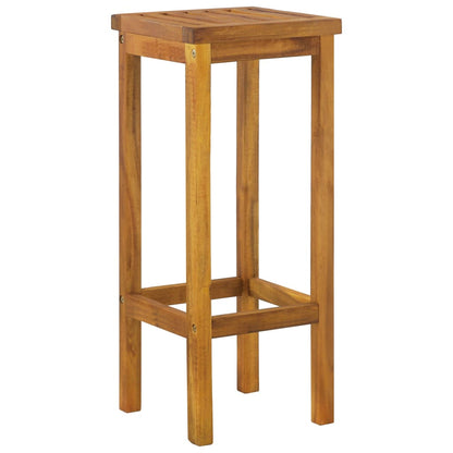Set da Bar da Giardino 3 pz in Legno Massello di Acacia | homemem39